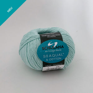 SEAQUAL® &amp;  Cotton von Schulana -  50% Baumwolle  50% SEAQUAL® Polyester  50 g = ca. 125 m