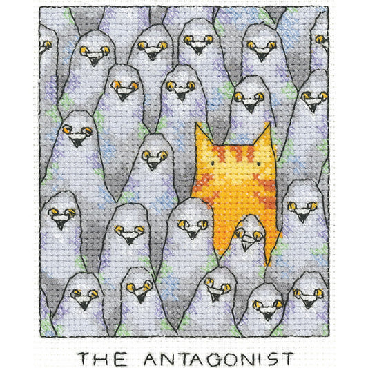  Heritage Kreuzstich Papier-Zählvorlage "Der Antagonist", SHTA1421-C
