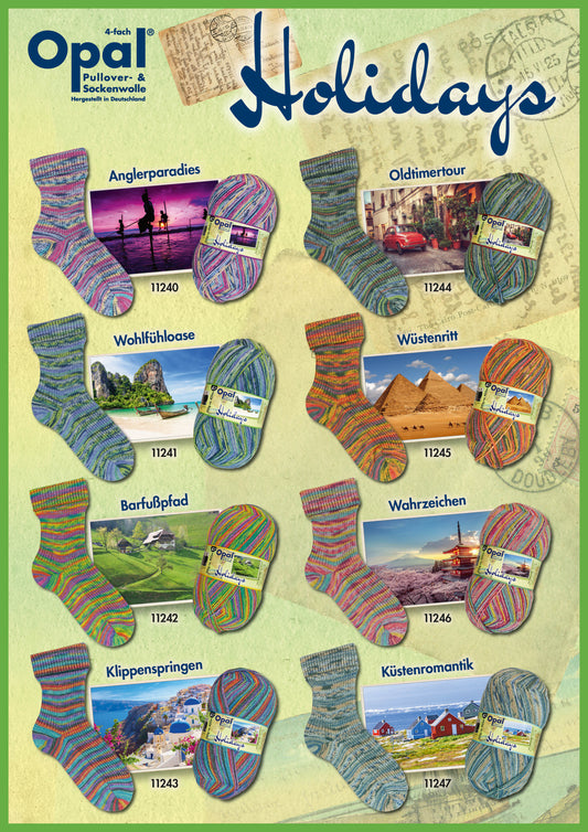 Opal Holidays Sockenwolle