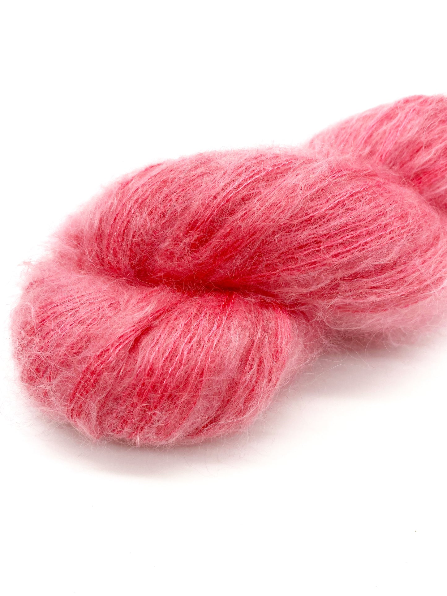 Impero Mohair UNI - handgefärbte Wolle l 420 m /50 gr l 75% Superkid Mohair, 25% Mulberry Seide