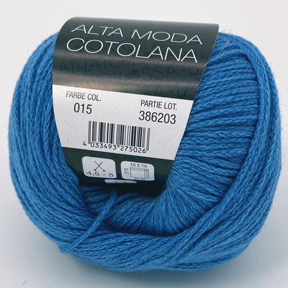 Alta Moda Cotolana - Lana Grossa l 50 gr / 150 m l 45 % Schurwolle (Merino superwash)), 45 % Baumwolle (Pima),  10 % Polyamid