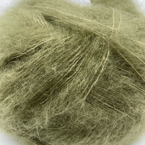 Silk Mohair Farbe 9554 grün - Sandnes Garn l  50g / ca. 280ml  60% Mohair, 25% Seide, 15% Schurwolle,