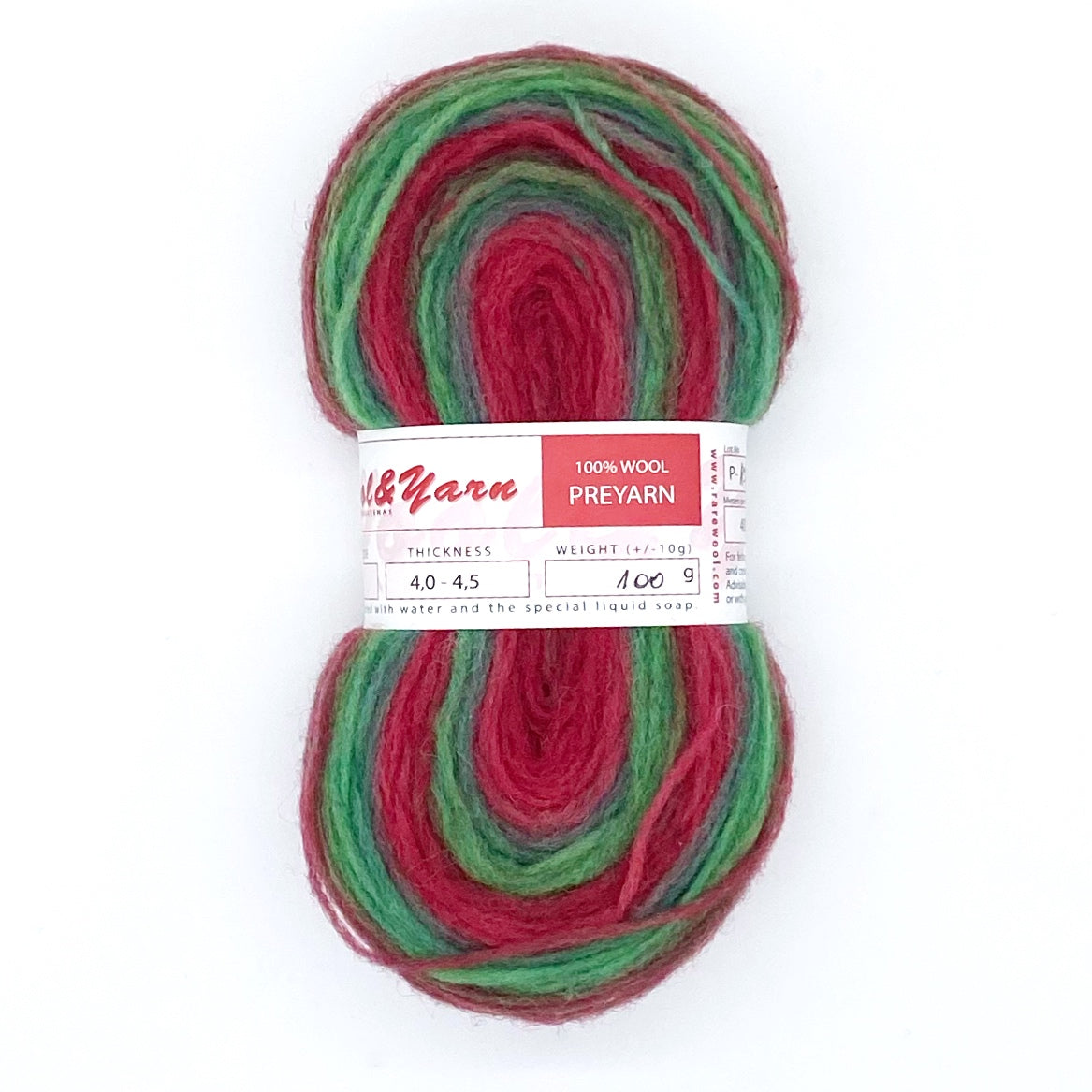Preyarn -Jõgeva Estonia | ca. 400/450 m -100 gr | 100% Schurwolle