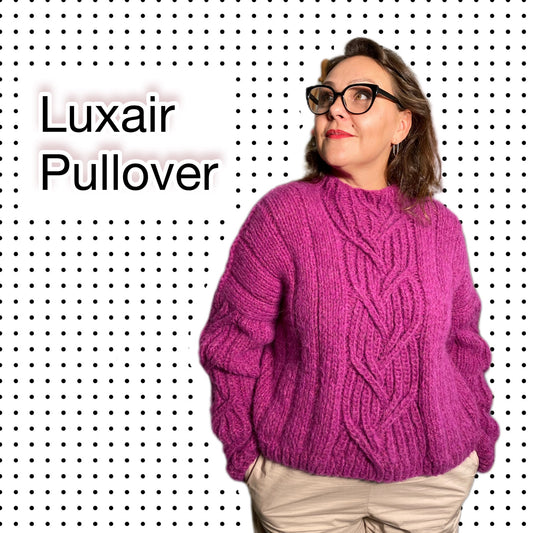 Wollpaket - "Luxair" Pullover" zum selber machen