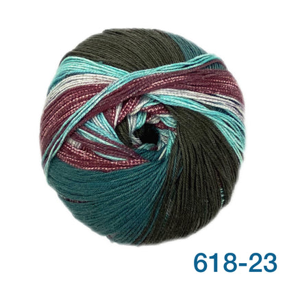 LUNGAUER SOCK WOOL 4-PLY WITH SILK - Ferner Wolle | 420 m - 100 g | 60% superwash wool, 20% silk, 20% polyamide