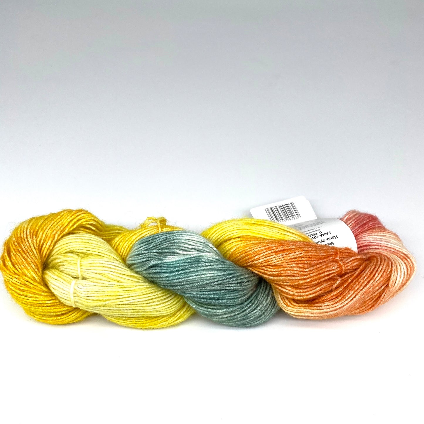 Ecopuno hand-dyed - Lana Grossa | 215/50 | 72 % Baumwolle 17 % Schurwolle (Merino) 11 % Alpaka (Baby)
