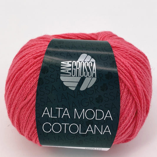 Alta Moda Cotolana - Lana Grossa l 50 gr / 150 m l 45 % Schurwolle (Merino superwash)), 45 % Baumwolle (Pima),  10 % Polyamid