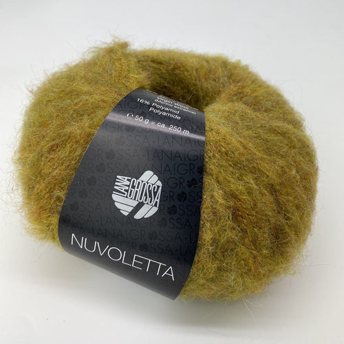 Nuvoletta - Lana Grossa | ca. 250 m / 50 g | 42 % Alpaka (Baby)  42 % Schurwolle (Merino extrafein)  16 % Polyamid