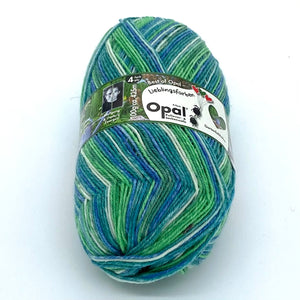 Opal Sockenwolle kaufen Lieblingsfarben - Best of 4-fach: Gartenliebhaber Farbe 9641