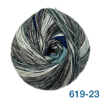 LUNGAUER SOCK WOOL 4-PLY WITH SILK - Ferner Wolle | 420 m - 100 g | 60% superwash wool, 20% silk, 20% polyamide