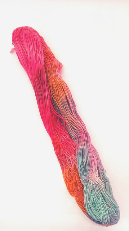 6-ply sock yarn #Nadschiba color 20/07 - Wolle am Michel | 75% virgin wool, 25% polyamide | approx. 420 m - 150 g