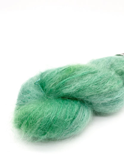 Impero Mohair UNI - hand-dyed wool l 420 m /50 gr l 75% Superkid Mohair, 25% Mulberry Silk
