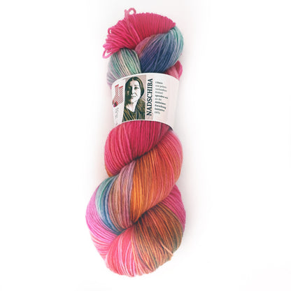 6-ply sock yarn #Nadschiba color 20/07 - Wolle am Michel | 75% virgin wool, 25% polyamide | approx. 420 m - 150 g