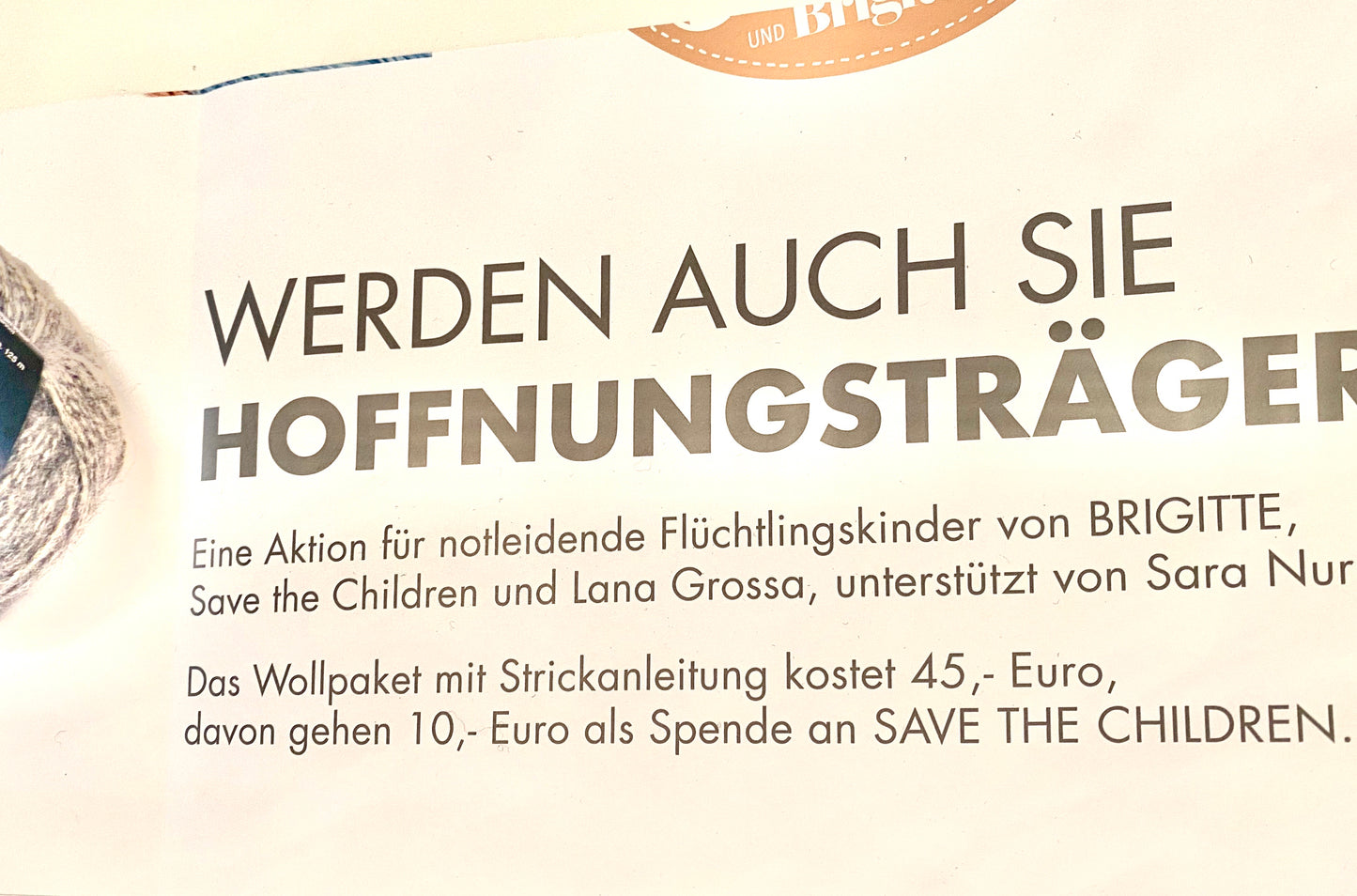 Ein Schal für das Leben 2020 - Lana Grossa Brigitte Charity Aktion