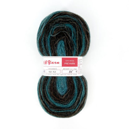 Preyarn -Jõgeva Estonia | ca. 400/450 m -100 gr | 100% Schurwolle