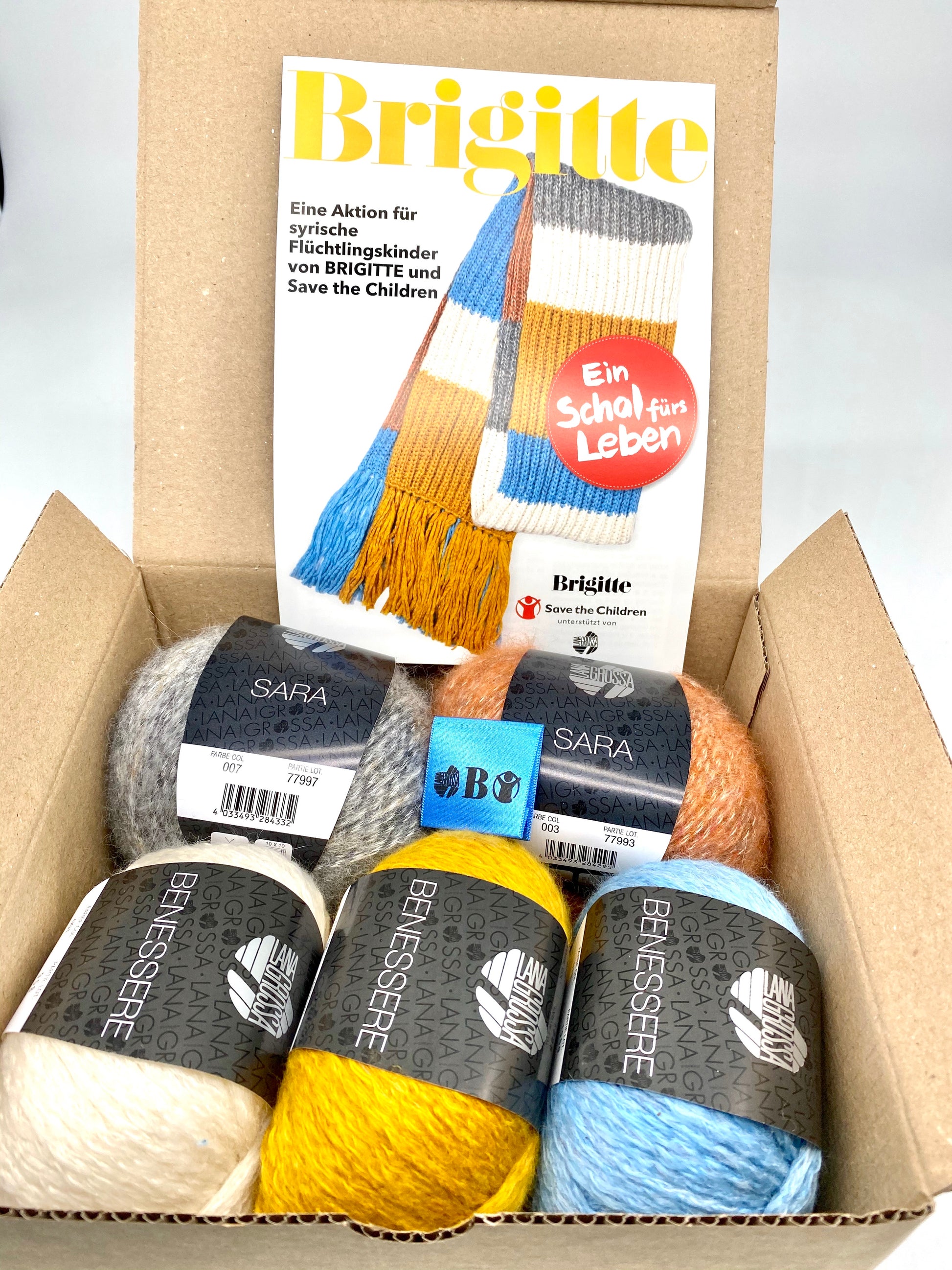 Wollpaket, Ein Schal fürs Leben 2020, incl. 10€ Spende