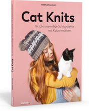 Laden Sie das Bild in den Galerie-Viewer, Cat Knits 🐈‍⬛ 16 schmusewollige Strickprojekte mit Katzenmotiven - Marna Gilligan