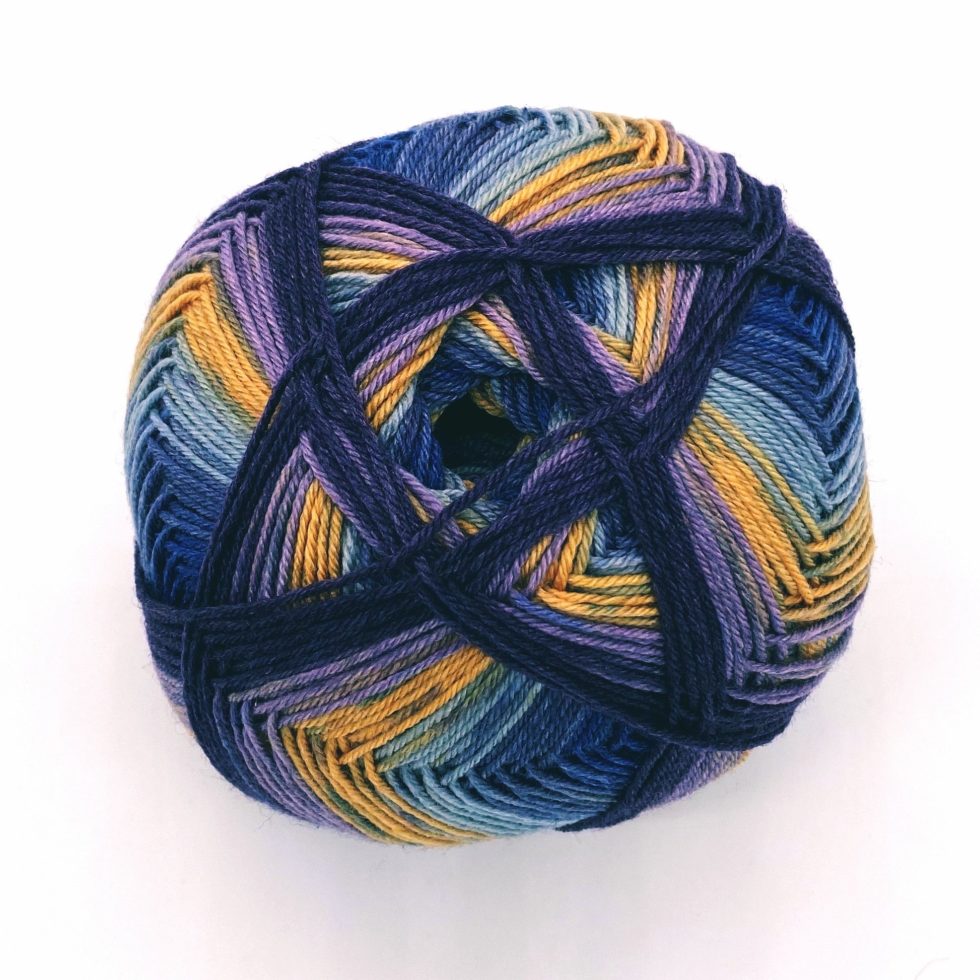 LUNGAUER SOCKENWOLLE 4 FACH MIT SEIDE - Ferner Wolle | 420 m -100 gr | 60% Wolle superwash, 20% Seide, 20% Polyamid