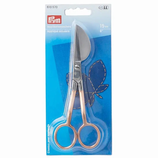 Applikationsschere 15 cm roségold - Prym