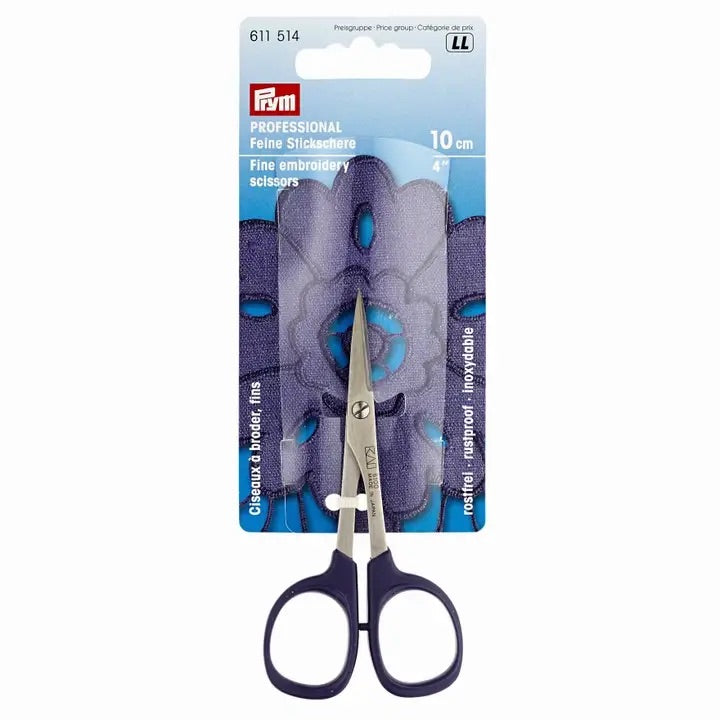 Stickschere "Professional", fein 10cm  - Prym Strick und Glück