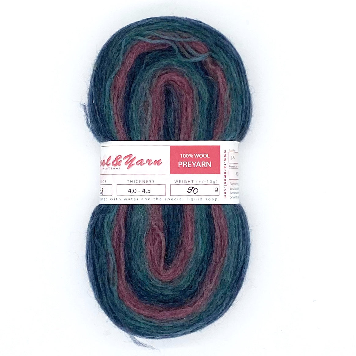 Preyarn -Jõgeva Estonia | ca. 400/450 m -100 gr | 100% Schurwolle