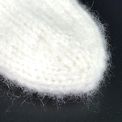 Gift for birth - baby socks and baby hat made of cashmere
