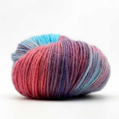 Hand-dyed 4-ply sock yarn «#Nadschiba» Fr.2/12.09