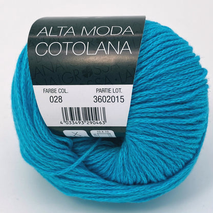 Alta Moda Cotolana - Lana Grossa l 50 gr / 150 m l 45 % Schurwolle (Merino superwash)), 45 % Baumwolle (Pima),  10 % Polyamid