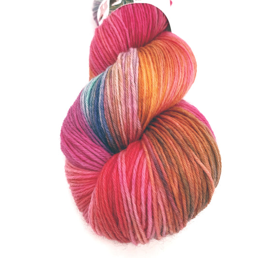 6-ply sock yarn #Nadschiba color 20/07 - Wolle am Michel | 75% virgin wool, 25% polyamide | approx. 420 m - 150 g