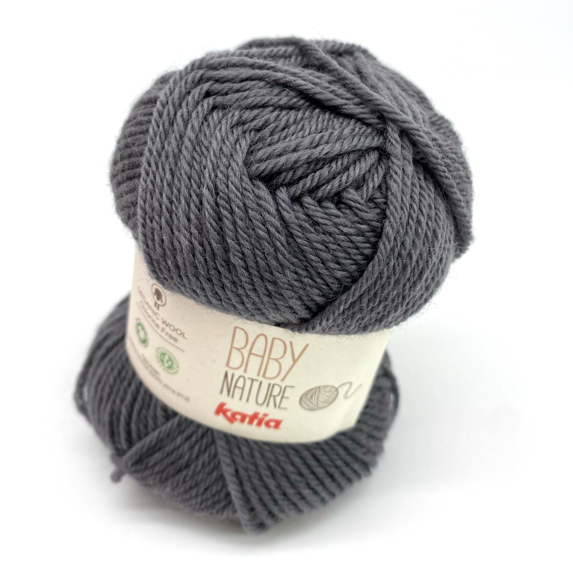 WOLLE BABY NATURE - Katia l 100% Schurwolle -100% Biologische Merino Wolle chlorfrei l 25gr- ca. 110 