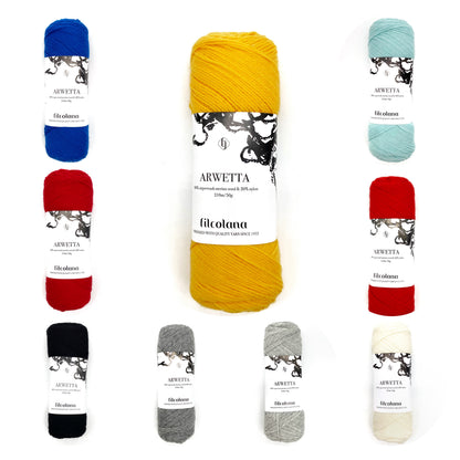 Arwetta - Filcolana | 80% superwash virgin wool Merino), 20% nylon | 210 m 50 gr