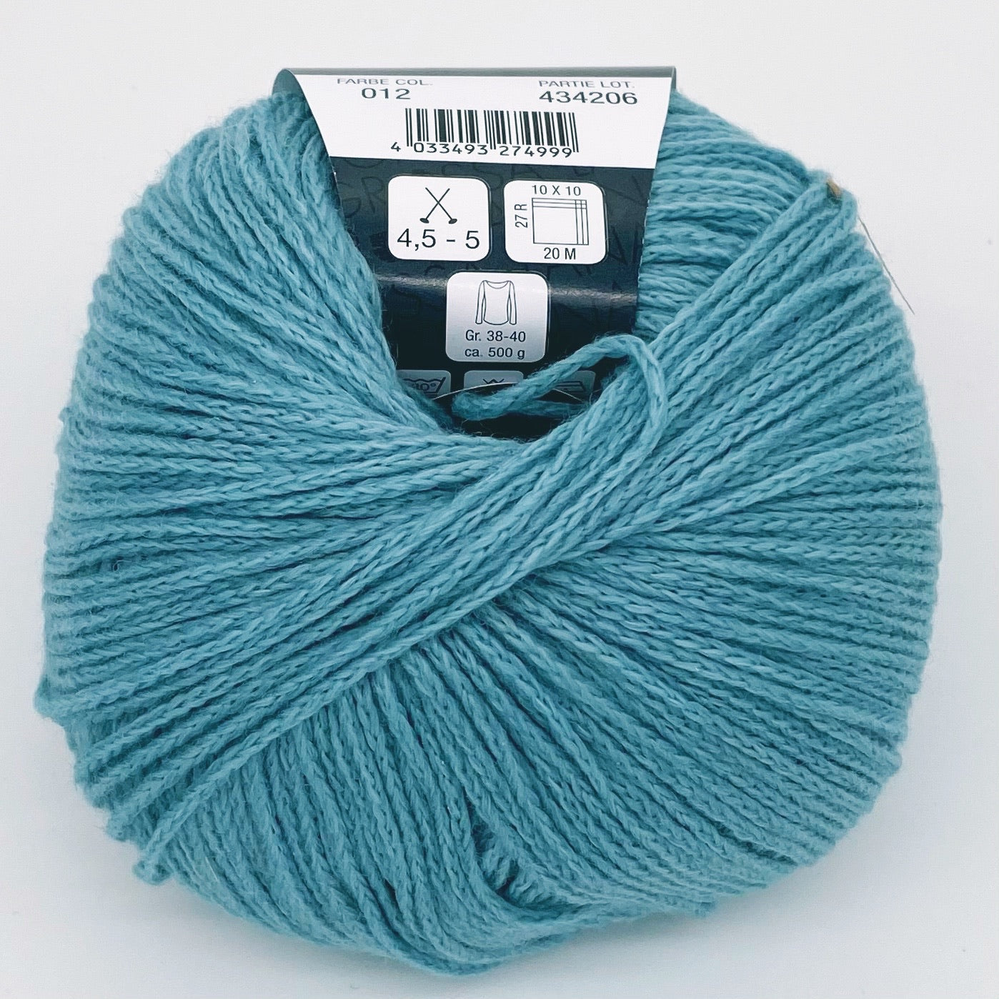 Alta Moda Cotolana - Lana Grossa l 50 gr / 150 m l 45 % Schurwolle (Merino superwash)), 45 % Baumwolle (Pima),  10 % Polyamid