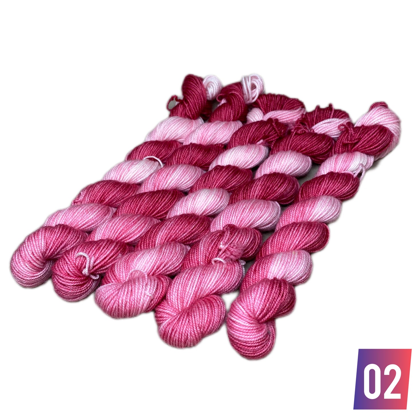 Mini Titan - handgefärbte Sockenwolle 4-fach  20 gr