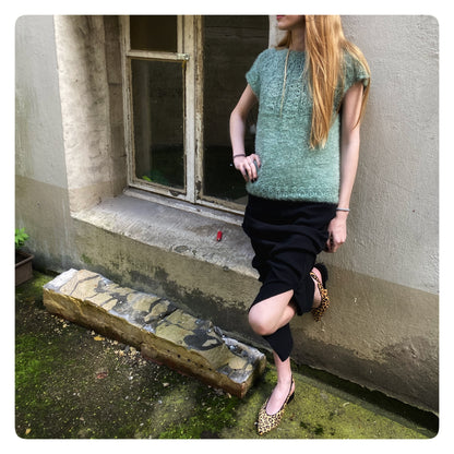 Wool package - summer top "Nefertiti"