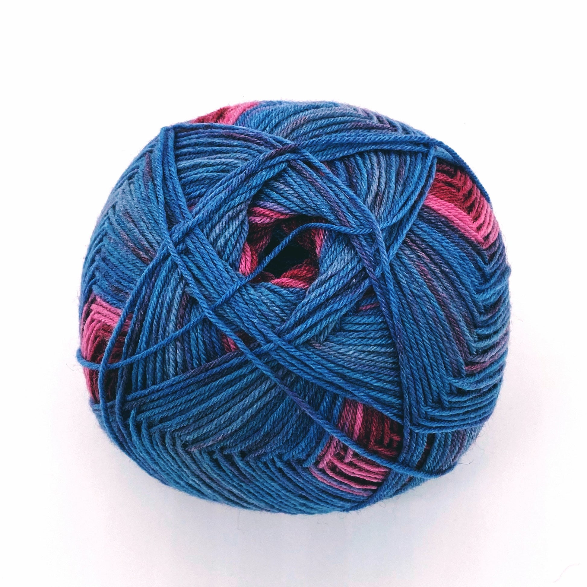 LUNGAUER SOCKENWOLLE 4 FACH MIT SEIDE - Ferner Wolle | 420 m -100 gr | 60% Wolle superwash, 20% Seide, 20% Polyamid
