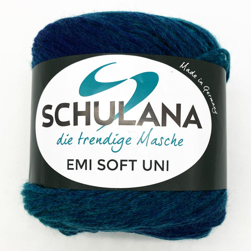 EMI SOFT Uni&Print  von Schulana -  65% Baumwolle, 35% Schurwolle,  150 g = ca. 285 m