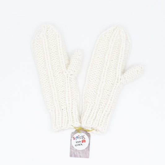 FÄUSTLINGE - Handgestrickte Handschuhe aus Aplaka-Mix