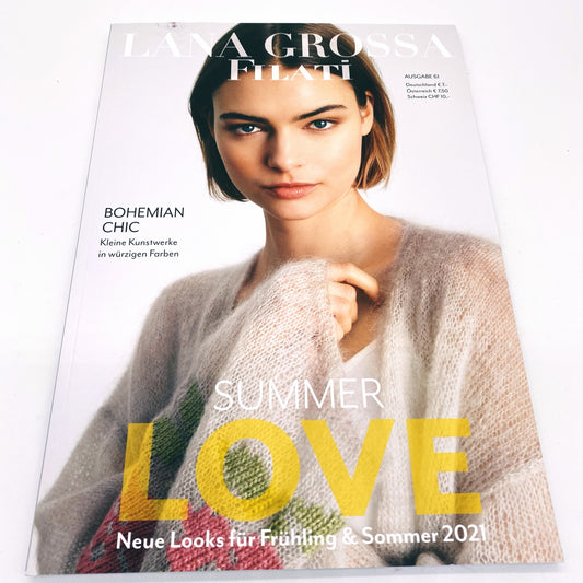 Wolle kaufen Hamburg	FILATI JOURNAL NO. 61  - Lana Grossa  FRÜHJAHR/SOMMER 2021