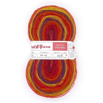 Preyarn -Jõgeva Estonia | ca. 400/450 m -100 gr | 100% Schurwolle