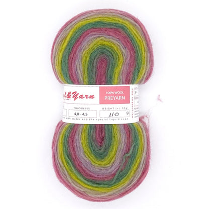 Preyarn -Jõgeva Estonia | ca. 400/450 m -100 gr | 100% Schurwolle