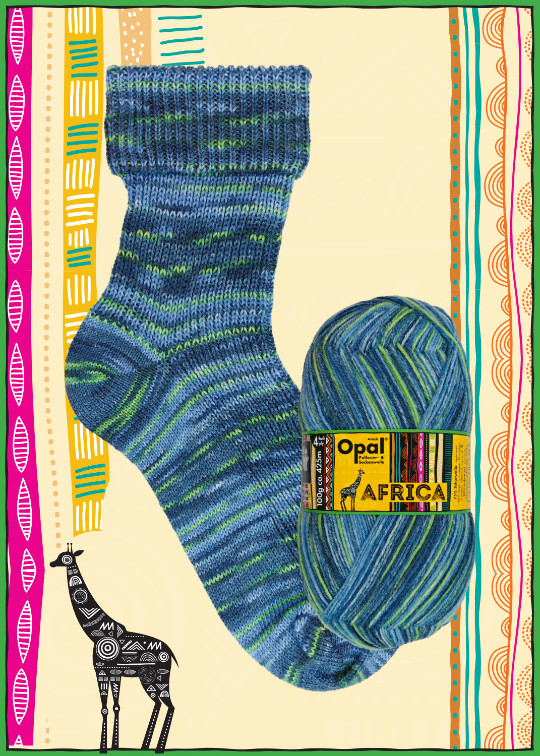 Africa 4-fach - Opal