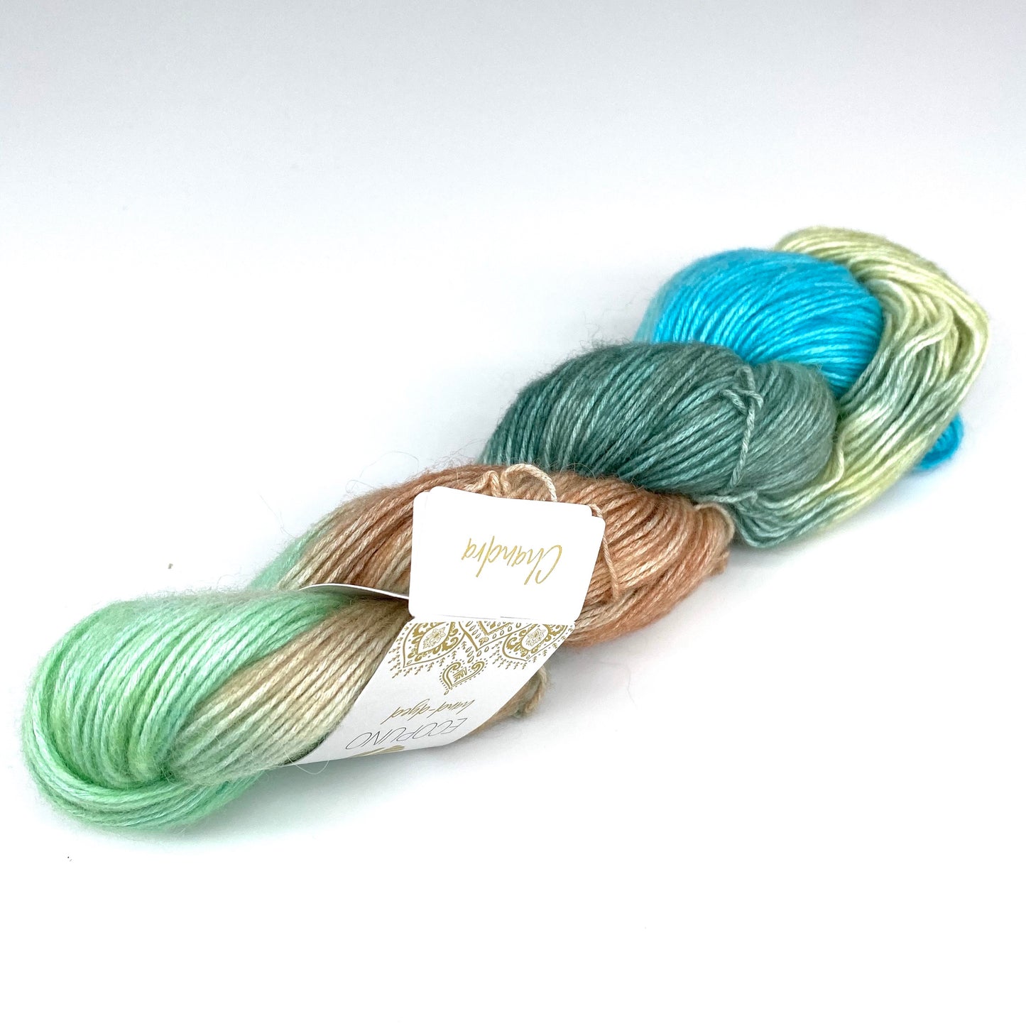 Ecopuno hand-dyed - Lana Grossa | 215/50 | 72 % Baumwolle 17 % Schurwolle (Merino) 11 % Alpaka (Baby)