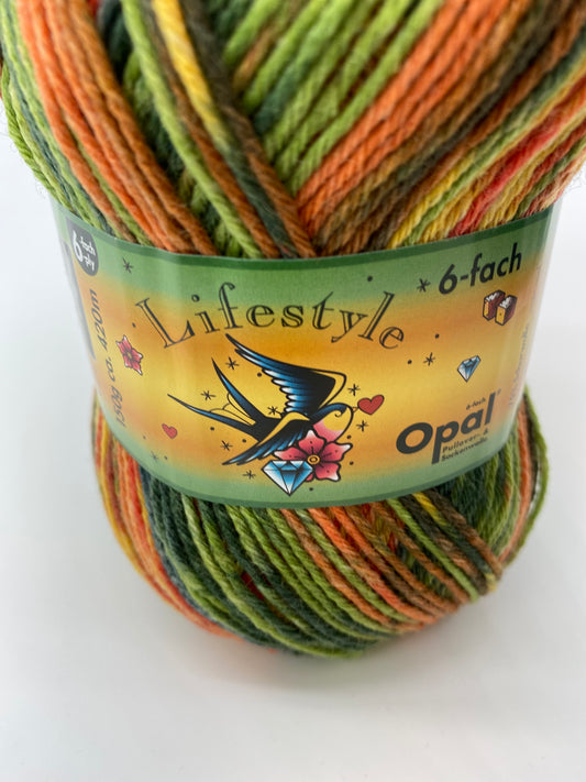 Lifestyle 6-fach - Opal | 420 m -150 gr | 75 % Schurwolle 25 % Polyamid