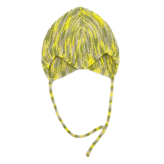 Babymütze "Löwenmaul " - handgestrickt, 100 % Schurwolle (Merino Fine, Superwash)