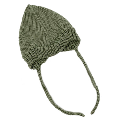 Baby hat "Lily of the Valley" - hand-knitted, 100% virgin wool (superwash)