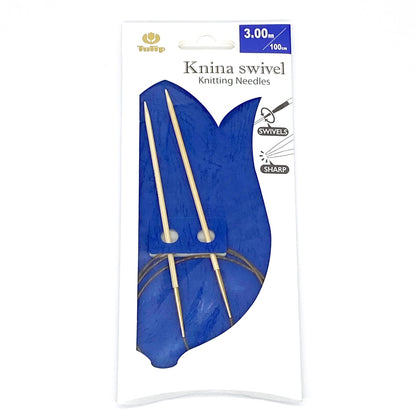 TULIP - Knina Swivel circular knitting needle 100 cm