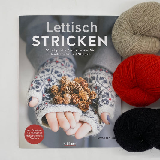 Lettisch stricken. 50 originelle Strickmuster für Handschuhe und Stulpen -  Ieva Ozolina kaufen Strick und Glück