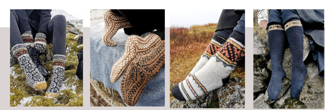 Island-Socken - Hélène Magnússon Socken stricken lernen