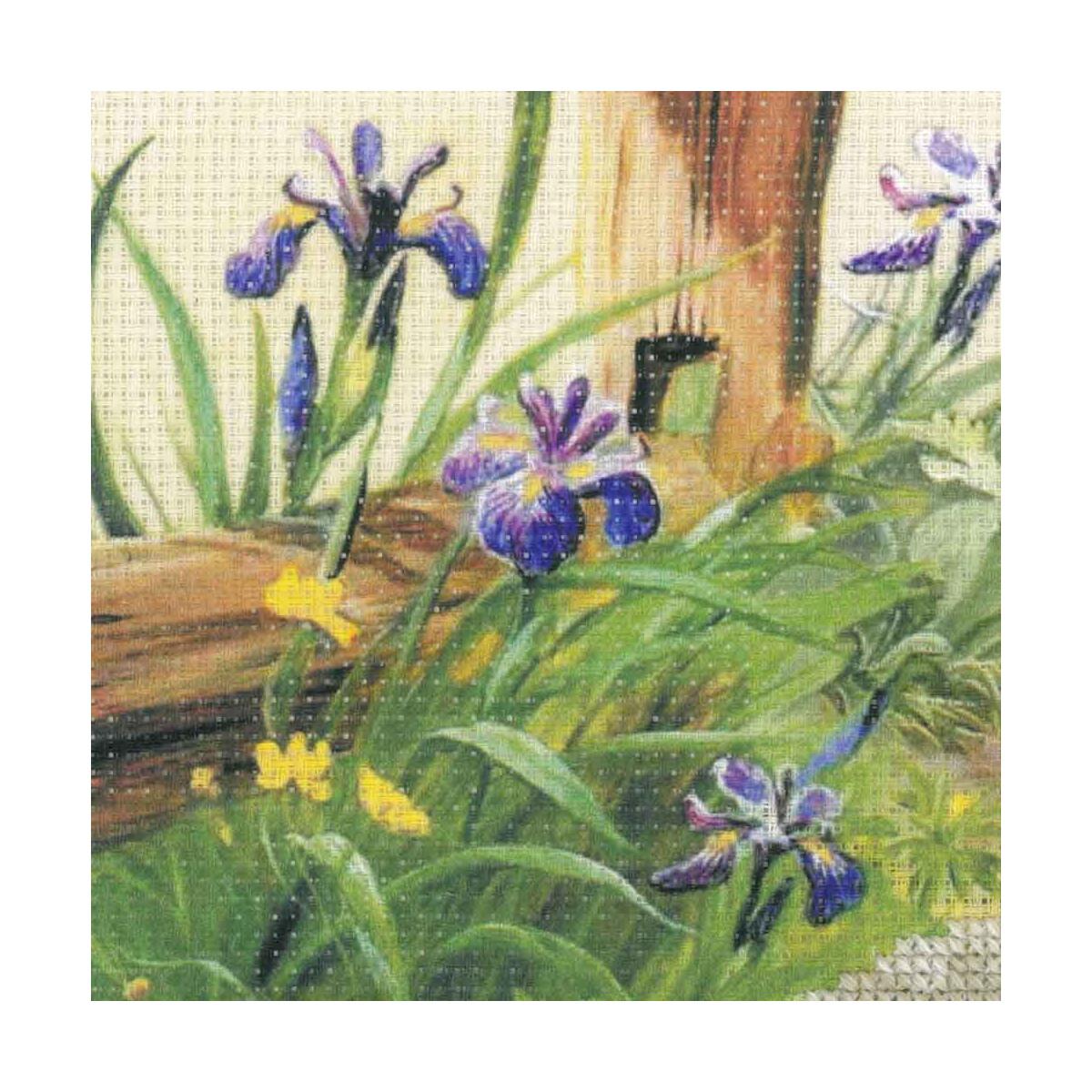 günstig shoppen	"Lamm und Kaninchen" - Riolis Kreuzstich-Set, Zählmuster