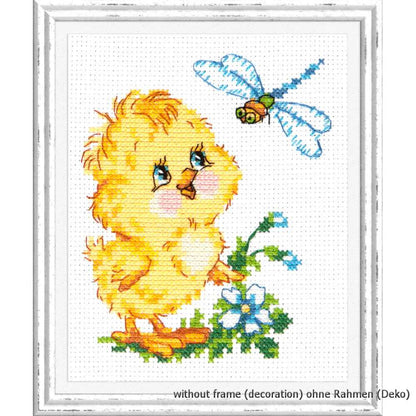 günstig shoppen	"Gemeinsames Interesse" - Magic Needle Kreuzstichset , Zählmuster, 10x12cm